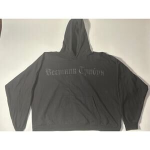 Yeezy HD-01 Hoodie – Black FW24, Size Large (US)